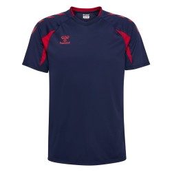 Maillot HMLCORE 2.0 Hummel Marine/rouge - Espace-Handball.com