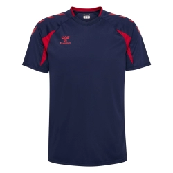 Maillot HMLCORE 2.0 Hummel Marine/rouge - Espace-Handball.com