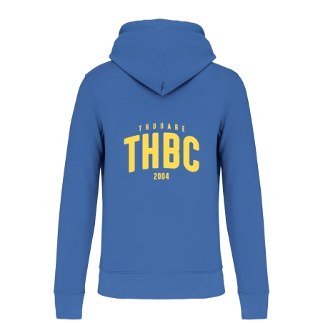 Sweat zippé coton Ecoresponsable bleu Adulte - THBC Sweat zippé coton Ecoresponsable bleu Adulte - THBC