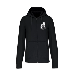 copy of Sweat zippé coton Ecoresponsable bleu Adulte - THBC - Espace-Handball.com