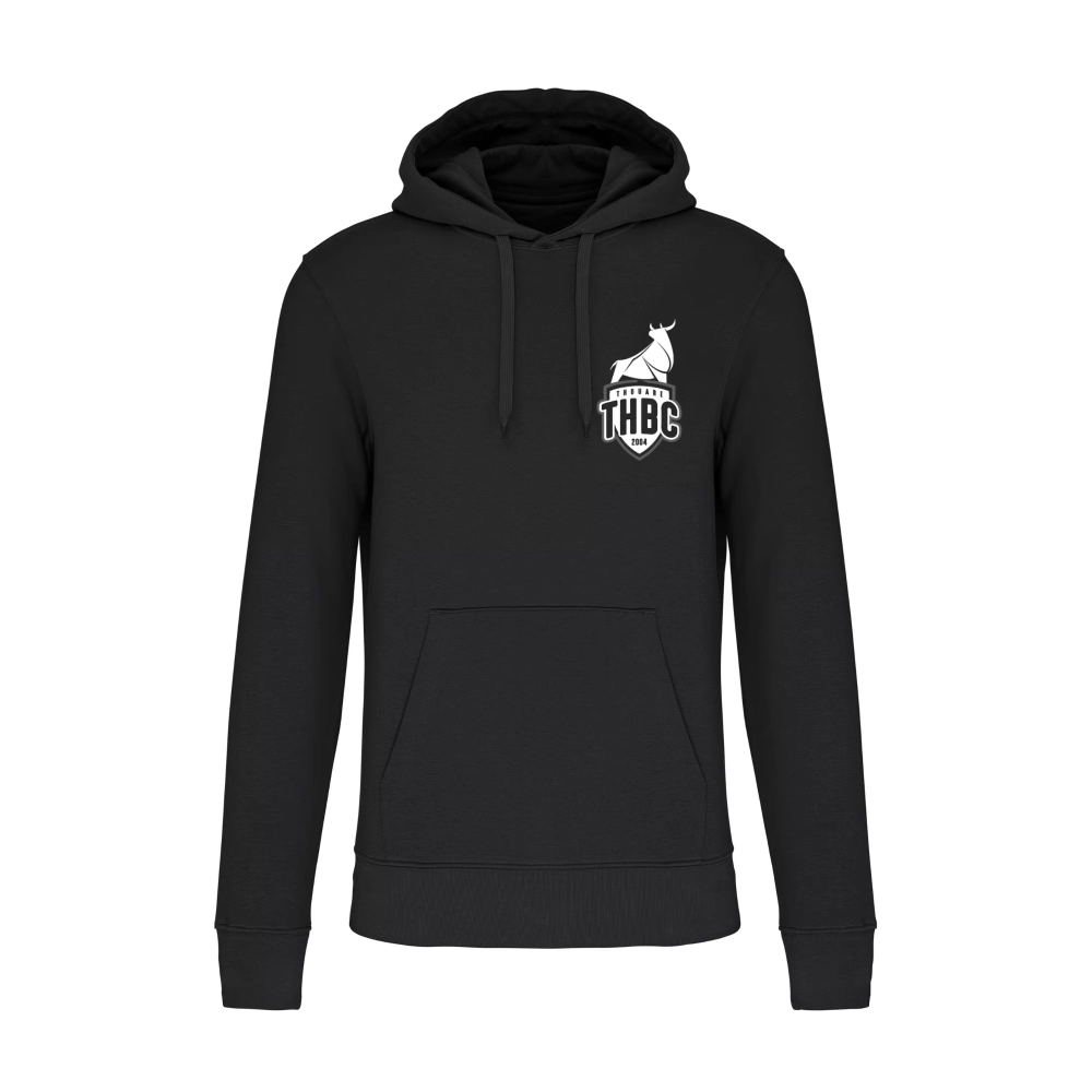 copy of Sweat zippé coton Ecoresponsable noir Adulte - THBC