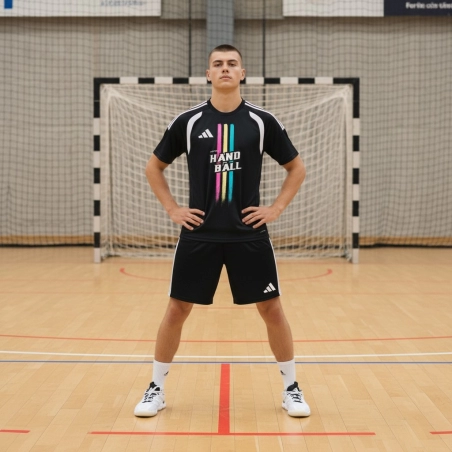 Kit Three Handball Adidas Noir Adulte Kit Three Handball Adidas Noir Adulte