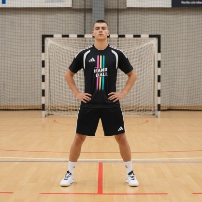 Kit Three Handball Adidas Noir Adulte - Espace-Handball.com