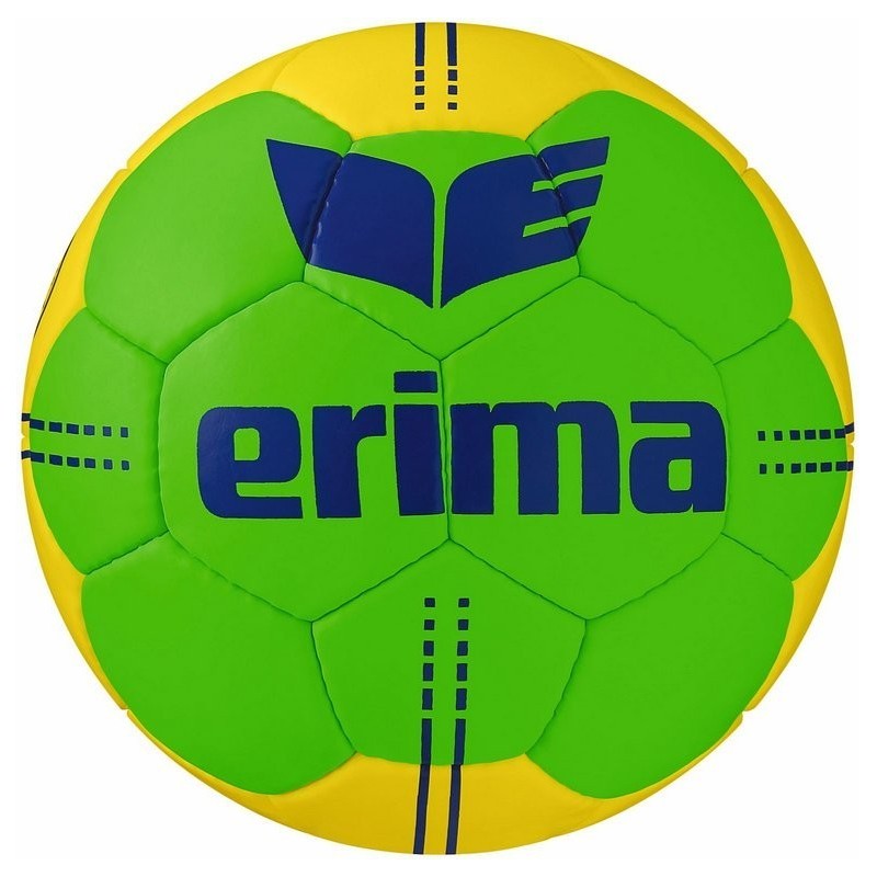 Ballon Handball Pure Grip n°4 Erima Vert/Jaune