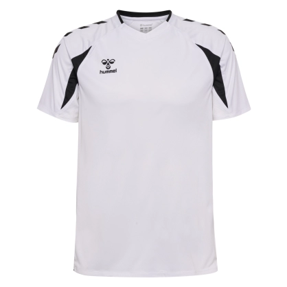 Maillot HMLCORE 2.0 Hummel Blanc/Noir - Espace-Handball.com