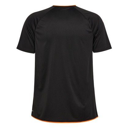 Maillot HMLCORE 2.0 Hummel Noir/orange Junior - Espace-Handball.com