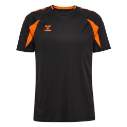 Maillot HMLCORE 2.0 Hummel Noir/orange Junior - Espace-Handball.com
