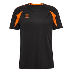 Maillot HMLCORE 2.0 Hummel Noir/orange Junior - Espace-Handball.com