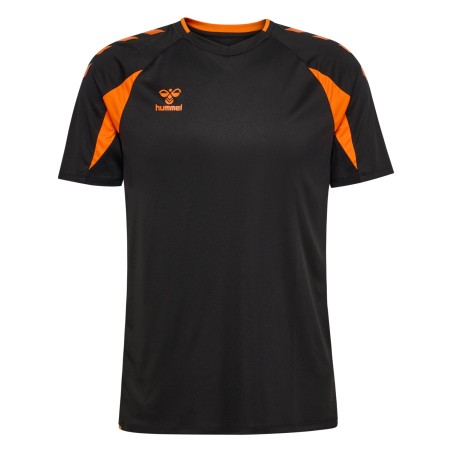 Maillot HMLCORE 2.0 Hummel Noir/orange Junior - Espace-Handball.com