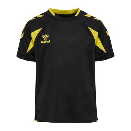 Maillot HMLCORE 2.0 Hummel Noir/jaune Junior - Espace-Handball.com