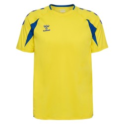 Maillot HMLCORE 2.0 Hummel Jaune/bleu Junior - Espace-Handball.com