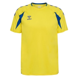 Maillot HMLCORE 2.0 Hummel Jaune/bleu Junior - Espace-Handball.com