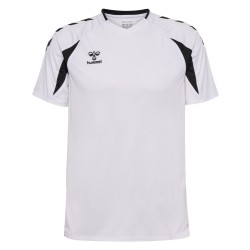 Maillot HMLCORE 2.0 Hummel Blanc/Noir Junior - Espace-Handball.com