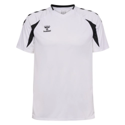 Maillot HMLCORE 2.0 Hummel Blanc/Noir Junior - Espace-Handball.com