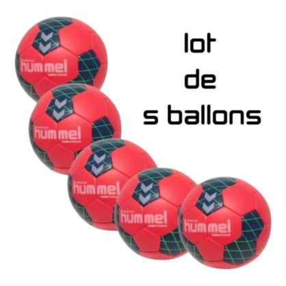 Lot de 5 Ballons HMLClassic Energizer HB Hummel - Espace-Handball.com