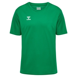 Maillot HMLESSENTIAL Hummel Vert - Espace-Handball.com