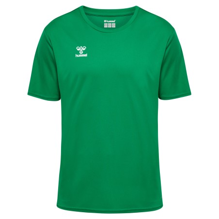 Maillot HMLESSENTIAL Hummel Vert - Espace-Handball.com