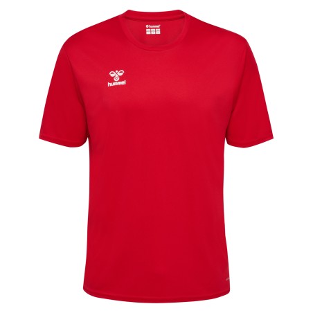 Maillot HMLESSENTIAL Hummel Rouge Junior - Espace-Handball.com