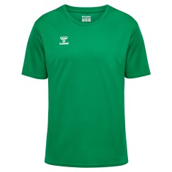 Maillot HMLESSENTIAL Hummel Vert Junior - Espace-Handball.com