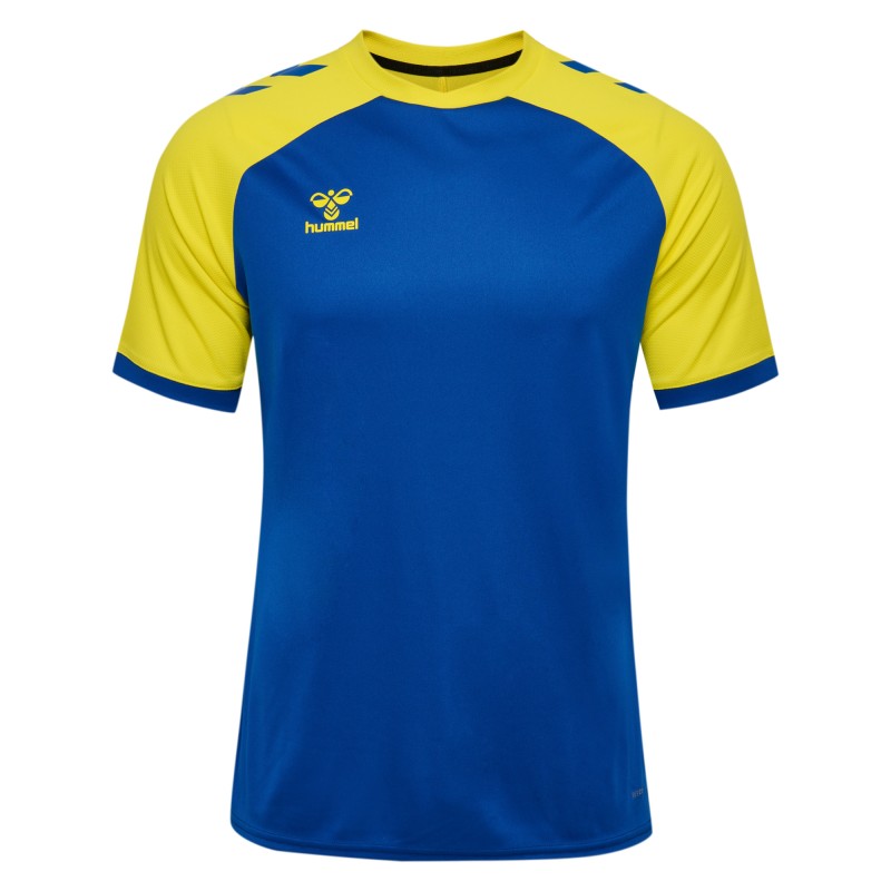 Maillot HMLLEAGUE Hummel bleu/jaune
