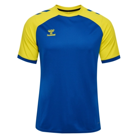 Maillot HMLLEAGUE Hummel bleu/jaune