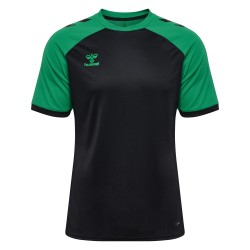 Maillot HMLLEAGUE Hummel noir/vert Junior - Espace-Handball.com