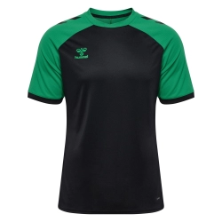 Maillot HMLLEAGUE Hummel noir/vert Junior - Espace-Handball.com