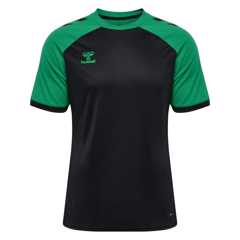 Maillot HMLLEAGUE Hummel noir/vert Junior