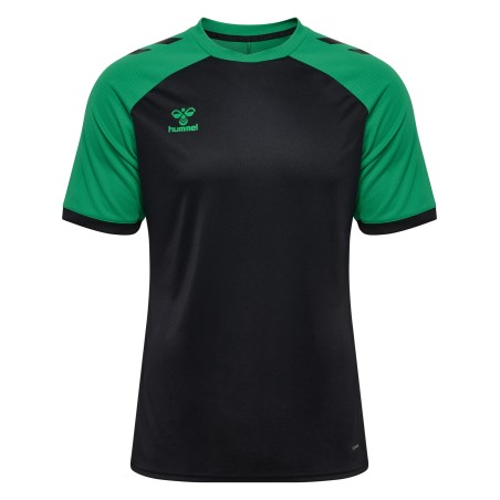 Maillot HMLLEAGUE Hummel noir/vert Junior - Espace-Handball.com