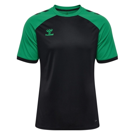 Maillot HMLLEAGUE Hummel noir/vert Junior