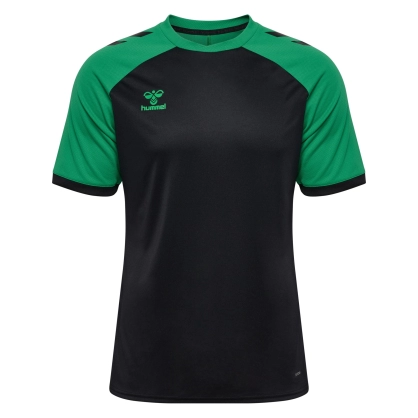 Maillot HMLLEAGUE Hummel noir/vert Junior - Espace-Handball.com