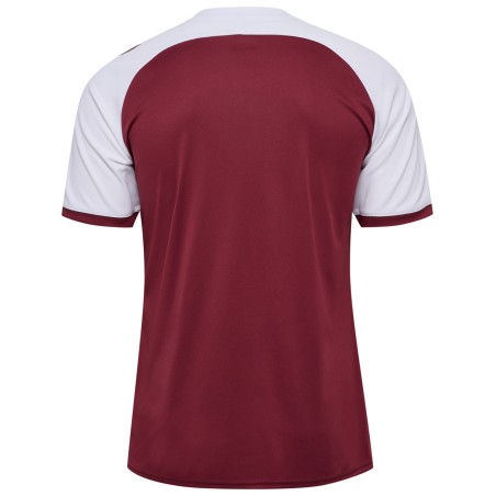 Maillot HMLLEAGUE Hummel maroon/blanc Junior
