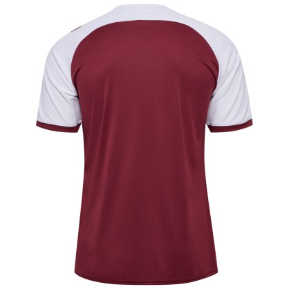 Maillot HMLLEAGUE Hummel maroon/blanc Junior - Espace-Handball.com