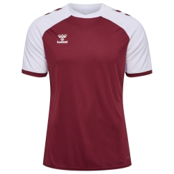 Maillot HMLLEAGUE Hummel maroon/blanc Junior - Espace-Handball.com