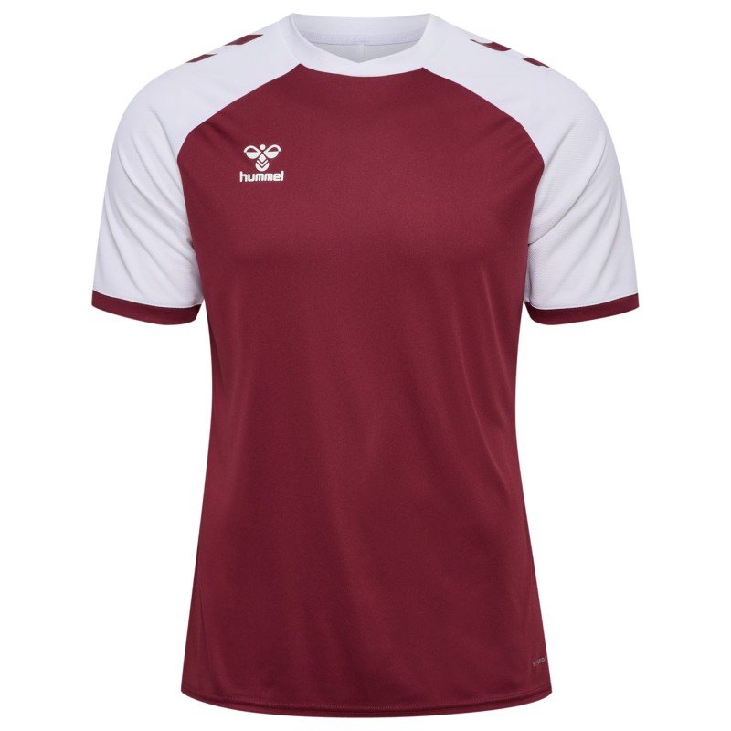 Maillot HMLLEAGUE Hummel maroon/blanc Junior
