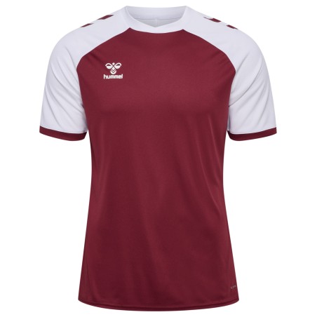 Maillot HMLLEAGUE Hummel maroon/blanc Junior - Espace-Handball.com