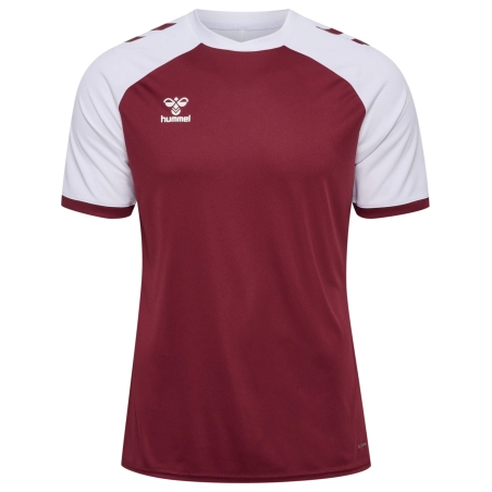 Maillot HMLLEAGUE Hummel maroon/blanc Junior