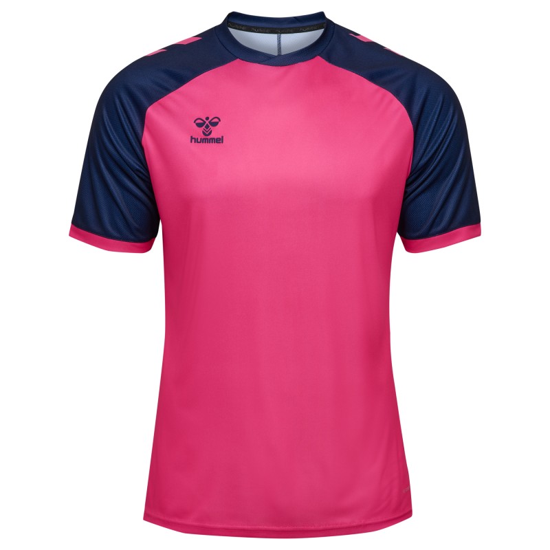 Maillot HMLLEAGUE Hummel rose/marine Junior