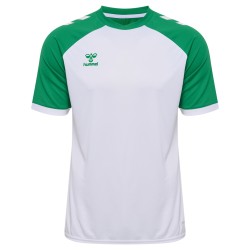 Maillot HMLLEAGUE Hummel blanc/vert Junior - Espace-Handball.com
