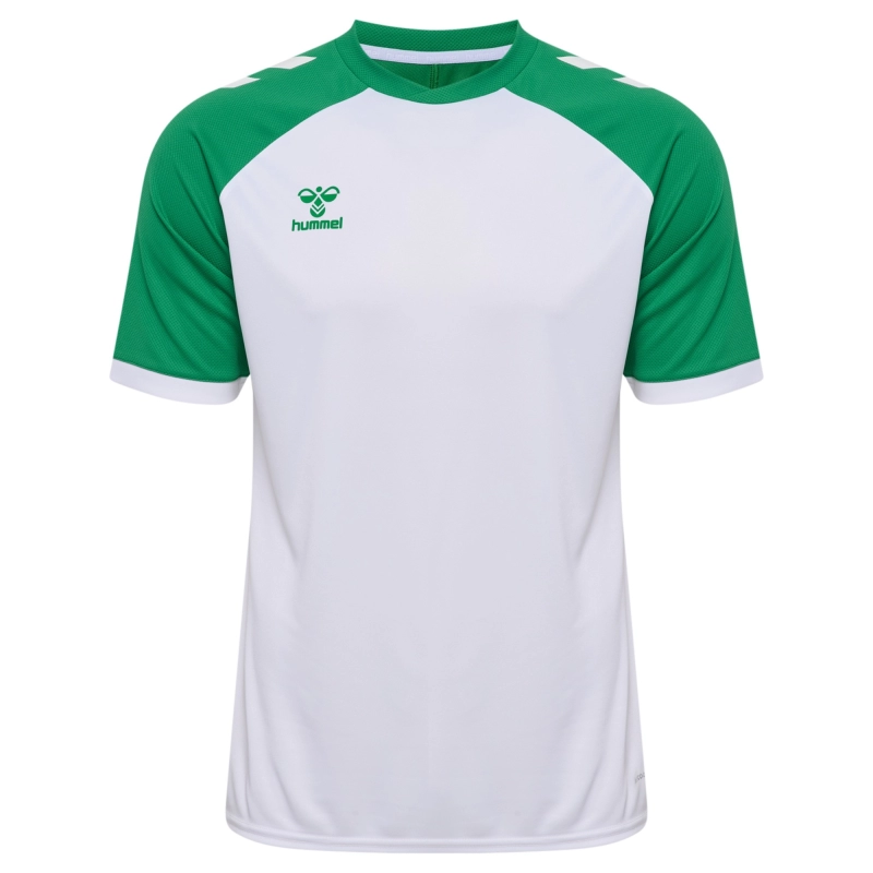 Maillot HMLLEAGUE Hummel blanc/vert Junior Maillot HMLLEAGUE Hummel blanc/vert Junior
