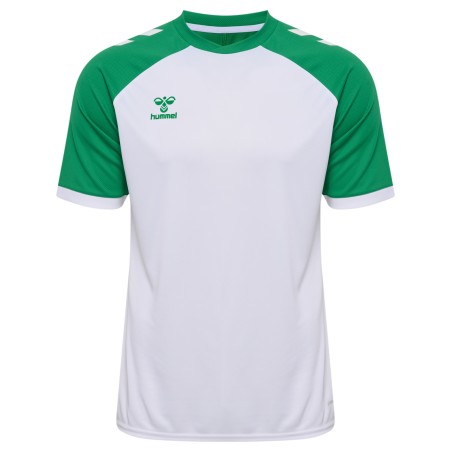 Maillot HMLLEAGUE Hummel blanc/vert Junior - Espace-Handball.com