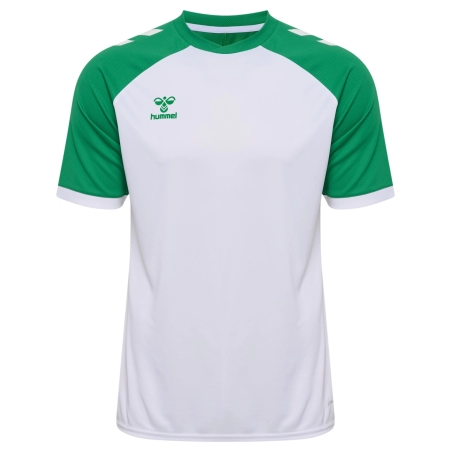 Maillot HMLLEAGUE Hummel blanc/vert Junior Maillot HMLLEAGUE Hummel blanc/vert Junior