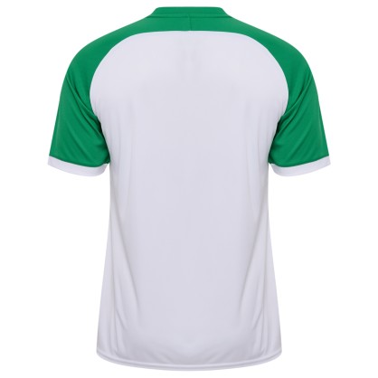 Maillot HMLLEAGUE Hummel blanc/vert Junior - Espace-Handball.com