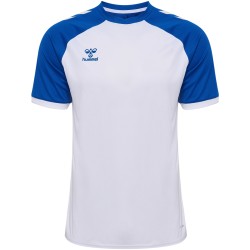 Maillot HMLLEAGUE Hummel blanc/bleu Junior - Espace-Handball.com