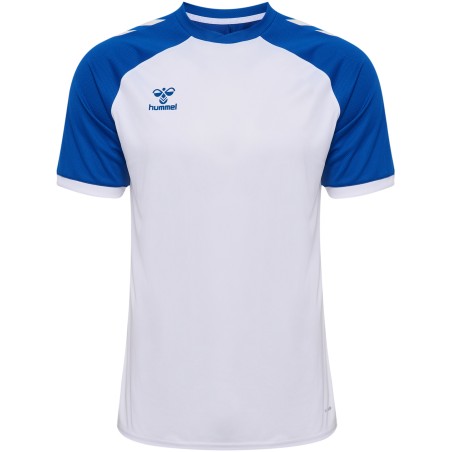 Maillot HMLLEAGUE Hummel blanc/bleu Junior - Espace-Handball.com