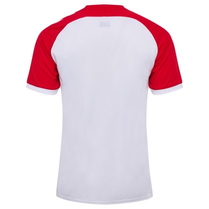 Maillot HMLLEAGUE Hummel blanc/rouge Junior - Espace-Handball.com