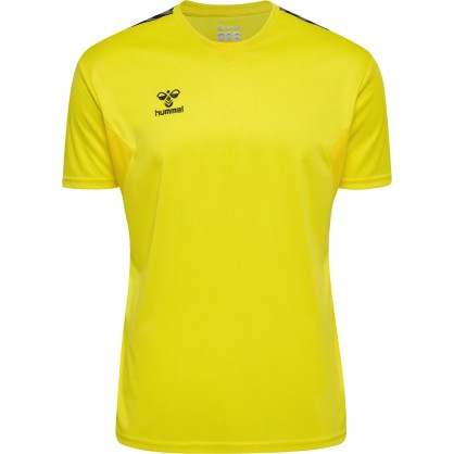 Maillot Hmlauthentic Jaune Hummel - Espace-Handball.com