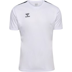 Maillot Hmlauthentic blanc/noir Hummel - Espace-Handball.com