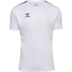 Maillot Hmlauthentic blanc/noir Hummel - Espace-Handball.com