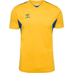 Maillot Hmlauthentic Hummel jaune/bleu - Espace-Handball.com